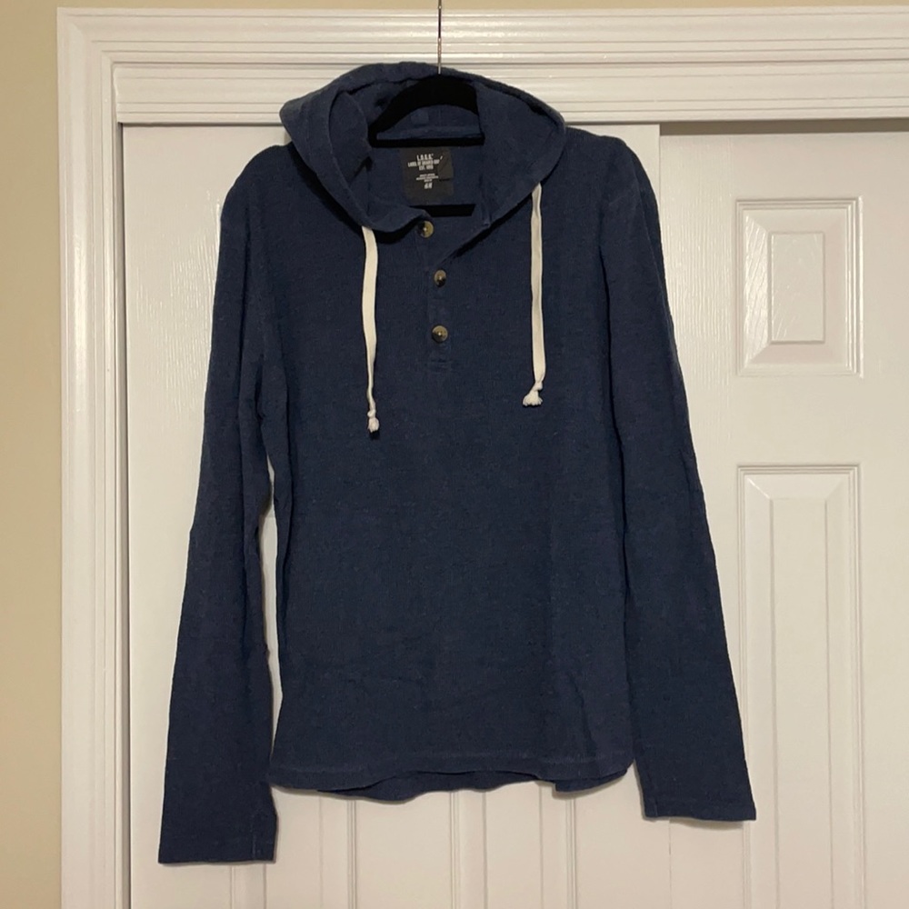 H&M Men’s Quarter Button Pullover Sweater